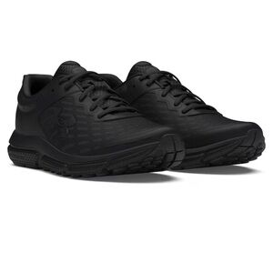 Under Armour Charged Assert 10 black Training Shoes sneakers runners NEW size 9